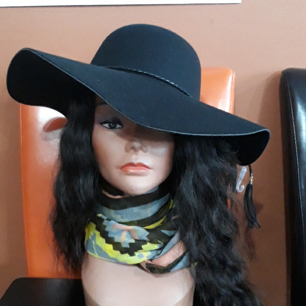 Fabulous black fashionista hat